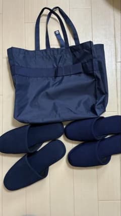 お受験用トートバッグとスリッパセットのサムネイル