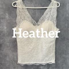 Heather アイボリー レースブラトップのサムネイル