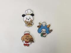 ちいかわ　ワッペン3枚セットのサムネイル