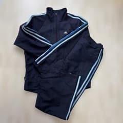 adidas ジャージ 上下セット ネイビー　Sのサムネイル