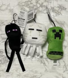 マインクラフト　ぬいぐるみマスコット　ガスト　エンダーマン　クリーパー　②