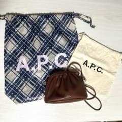 廃番 A.P.C. NINON ドローストリング ショルダーバッグ 保存袋付き