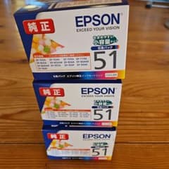 EPSON　純正インクカートリッジ　6色パック　3箱セットのサムネイル
