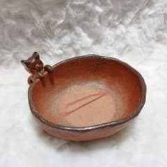 【2457】猫鉢…備前焼 2457】89.猫鉢…備前焼 - メルカリ