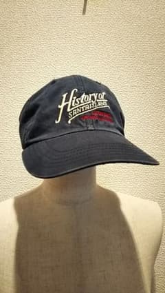 CAPTAIN SANTA キャップ 日本製 ネイビー 中古のサムネイル