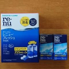 ボシュロム レニュー フレッシュ ツインパック コンタクト洗浄液のサムネイル