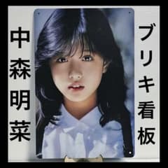 中森明菜 看板 明菜ちゃん 昭和レトロ 歌姫 80年代アイドル 昭和