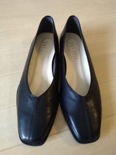 値下げしました★JIHYANG　スクエアトゥカップヒールパンプス (2210N)のサムネイル
