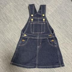 【110】キッズ デニム ジャンバースカートのサムネイル