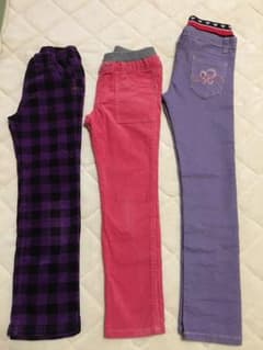 女児 キッズパンツ 130〜140  3本セットのサムネイル