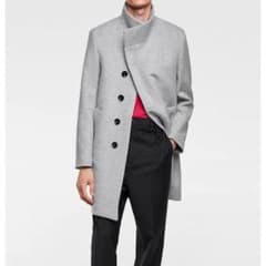 ZARA アシンメトリーカラーコートのサムネイル