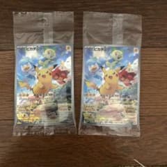 ポケモン　スカーレットバイオレットswitchソフト購入特典ポケモンカード　2枚のサムネイル