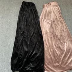ベロアのスカート2着　色違いのサムネイル