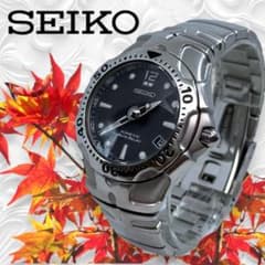 Ⴤ1410 希少レアꕤSEIKO キネティック 自動巻き オートリレー - メルカリ