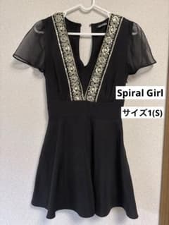 Spiral Girl スパイラルガール ワンピースパンツ　黒サイズ1のサムネイル