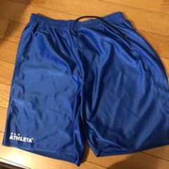 アスレタ  ハーフパンツ　青　ブルー　Lのサムネイル