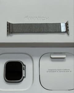 Apple Watch Ultra 本体 チタニウム　バッテリー状態88%のサムネイル