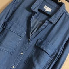 【やぶこ様専用】GAP デニムシャツ 柔らか素材のサムネイル