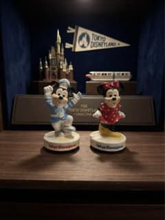 東京ディズニーランド ミッキー＆ミニー フィギュア 置物のサムネイル