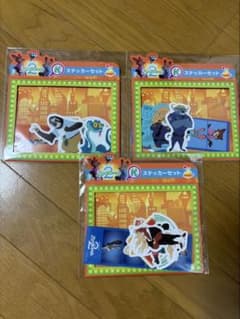 ズートピア2 ハッピーくじ　ステッカーセット 3種類のサムネイル