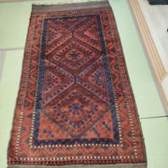 古い緞通 絨毯 敷物 絹 再度お値下げいいたしました - メルカリ