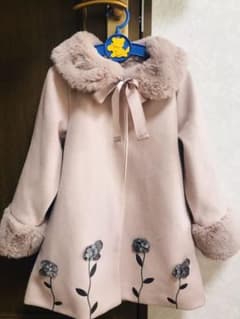 キッズ120cm花柄コートしまむらのサムネイル
