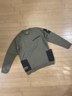 美品BURTLE WORK WEAR XLサイズ カーキ 長袖カットソーのサムネイル