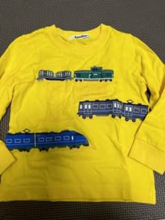 ファミリア　電車柄　トレーナー　100のサムネイル