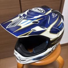 アライ V-cross3 ウインダム 青 オフロード モトクロス ヘルメットのサムネイル