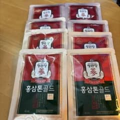 正官庄 紅参トニックゴールド 高麗人参ドリンク 40mL 8パックのサムネイル