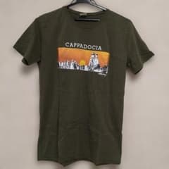 FEEL T-SHIRT カッパドキア 半袖 Tシャツ カーキ Mのサムネイル