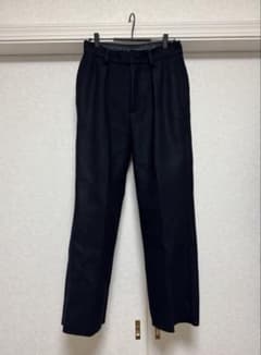 OUAT 010 SUPER MELTON NAVY META TROUSERSのサムネイル