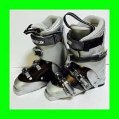 25cm スキー用ブーツ シルバー 3バックル　初心者格安 25cm スキー用ブーツ シルバー 3バックル 初心者格安 - メルカリ