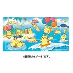 ポケモンカード なみのりピカチュウ&そらをとぶピカチュウ ラバープレイマットのサムネイル