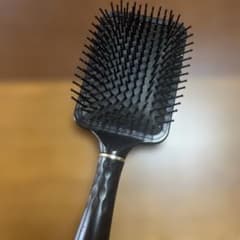 ブラック パドルブラシ ヘアブラシのサムネイル