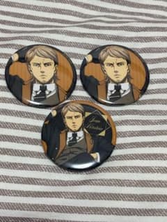 進撃の巨人 ジャン・キルシュタイン 缶バッジ 3点セットのサムネイル