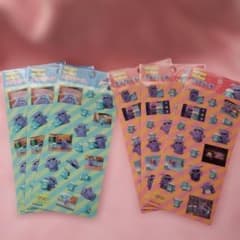 ホイッピ&ラッピクリアシール二種×3枚セット 計6枚セットのサムネイル