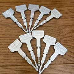 オムロックキー OMLOCK 鍵セット 18本未使用パチンコ 鍵/オムロックキー （18本入）1セット18本入 パチンコ台統一キー