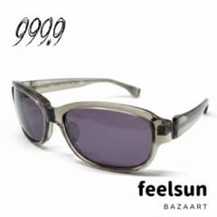 999.9 フォーナインズ サングラス feel sun クリアグレー ブラウン