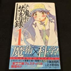 【初版・帯付き】とある魔術の禁書目録 1巻 近木野中哉 鎌池和馬 最安値 とある魔術の禁書目録 1巻 初版 近木野中哉 鎌池和馬 漫画 帯