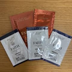 値下げ中！FAITH 試供品５点セットのサムネイル