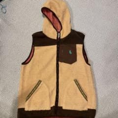 TITICACA フード付きボアベスト Lサイズのサムネイル