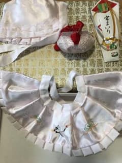 お宮参り ケープ&帽子 小物セット 女の子【セット購入割引】のサムネイル