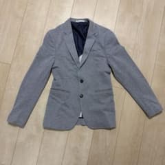 ZARA セットアップ グレー テーラードジャケット パンツ 上下セットのサムネイル