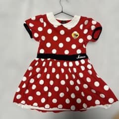 Baby doll ミニー　綿100% ディズニー　コスプレのサムネイル