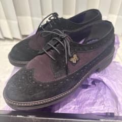 ANNA SUI HARUTA コラボ ウィングチップシューズ ブラック23.0のサムネイル