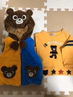 ミキハウス トレーナー　ベストのサムネイル