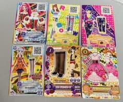 アイカツ　カード　まとめ売り　6枚セットのサムネイル