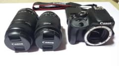 美品　Canon EOS Kiss X7 ダブルズームキット　ちょっと難アリのサムネイル