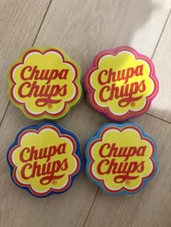 Chupa Chups 缶ケース 4個セット　中身なしのサムネイル